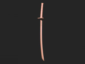 Katana Rengoku Demon slayer - 3D print model 3D Print Model