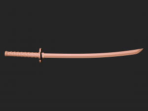 Katana Zenitsu Demon slayer - 3D print model 3D-printmodel