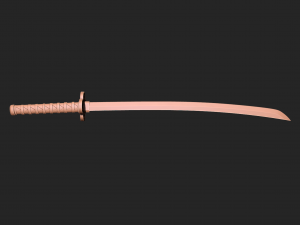 Katana Zenitsu Demon slayer - 3D print model 3D-printmodel