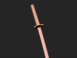 Katana Zenitsu Demon slayer - 3D print model 3D-printmodel