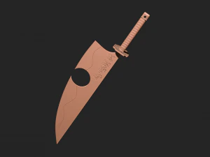 Demon Slayer Tengen Uzui Sword 3D Print Model