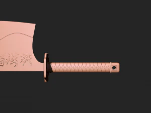 Demon Slayer Tengen Uzui Sword 3D Print Model