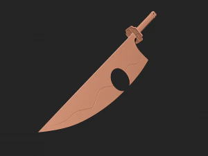 Demon Slayer Tengen Uzui Sword 3D Print Model