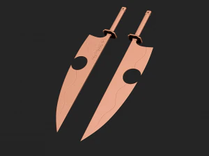 Demon Slayer Tengen Uzui Sword 3D Print Model