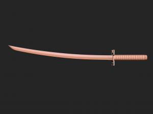 Muichiro katana Demon slayer Modèles 3D en vedette