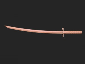 Muichiro katana Demon slayer 3D Print Model