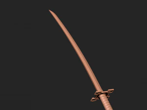 Muichiro katana Demon slayer 3D Print Model