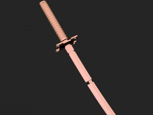 Muichiro katana Demon slayer 3D Print Model