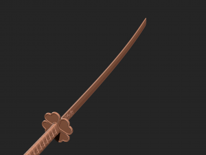 Mitsuri Katana Demon slayer Modelo de Impressão 3D