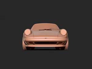 Porsche 911 classic 3d print model 3D Print Model