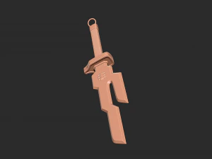 Toji Fushiguro Weapon Inverted Spear of Heaven 3D Print Model
