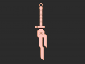 Toji Fushiguro Weapon Inverted Spear of Heaven 3D Print Model