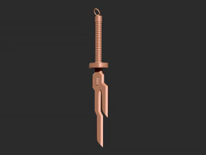 Toji Fushiguro Weapon Inverted Spear of Heaven 3D Print Model