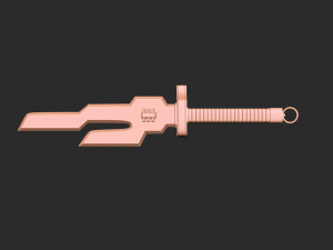 Toji Fushiguro Weapon Inverted Spear of Heaven 3D Print Model