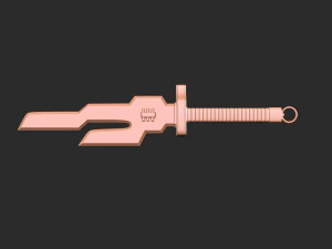 Toji Fushiguro Weapon Inverted Spear of Heaven 3D Print Model