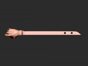 Shigemo Hand Sword - Jujutsu Kaisen Cosplay 3D Print Model