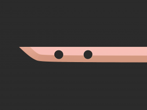 Shigemo Hand Sword - Jujutsu Kaisen Cosplay 3Dプリントモデル