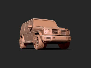 Mercedes Benz G-Class G63 3d print model 3D Baskı Modeli