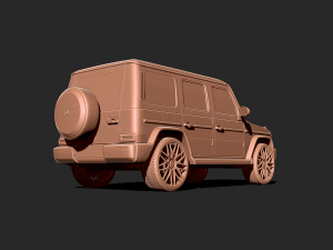 Mercedes Benz G-Class G63 3d print model 3D Baskı Modeli