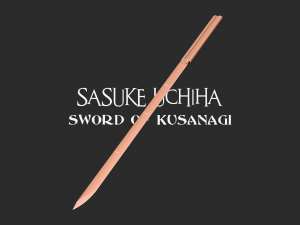 Sword of Kusanagi - Sasuke Uchiha 3D Принт Модель