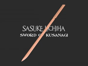 Schwert von Kusanagi &ndash; Sasuke Uchiha 3D Druckmodell