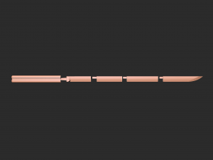 Sword of Kusanagi - Sasuke Uchiha 3D Print Model