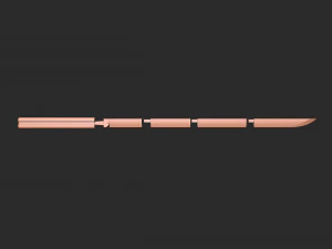 Sword of Kusanagi - Sasuke Uchiha 3D Print Model
