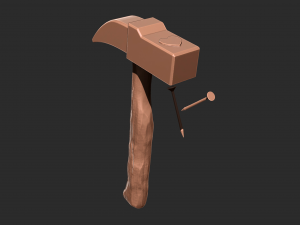 Nobara kugisaki - Cursed hammer 3D-printmodel
