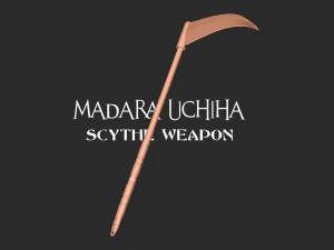 Naruto Madara Sense Waffe 3D Druckmodell