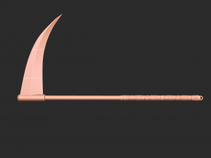 Naruto Madara scythe Weapon 3D Принт Модель
