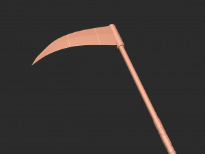 Naruto Madara scythe Weapon 3D Принт Модель