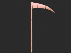 Naruto Madara scythe Weapon 3D Принт Модель