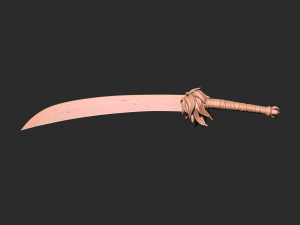 Split Soul Katana - Toji Fushiguro Jujutsu Kaisen 3D 打印模型
