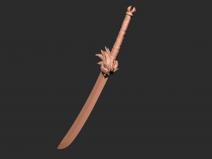 Split Soul Katana - Toji Fushiguro Jujutsu Kaisen 3D 打印模型
