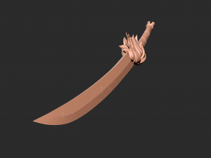 Split Soul Katana - Toji Fushiguro Jujutsu Kaisen 3D 打印模型