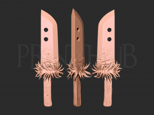 Jujutsu Kaisen - Sword Cosplay Collection Modèles 3D en vedette