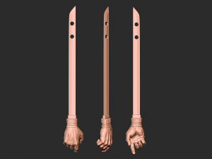 Jujutsu Kaisen - Sword Cosplay Collection Modèles 3D en vedette