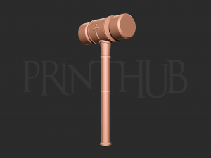 Gavel - Hiromi Higuruma Jujutsu Kaisen Model Cetak 3D