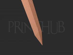 Asta Demon Slayer Sword - Black Clover Weapon 3D Print Model