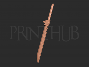 Kaiju No8 Sword - Soshiro Hoshina Cosplay Weapon Modèles 3D en vedette