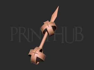 Sukuna Cursed Tool Weapon - Jujutsu Kaisen Model Cetak 3D
