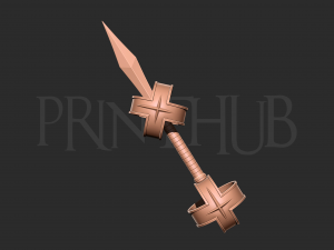 Sukuna Cursed Tool Weapon - Jujutsu Kaisen Model Cetak 3D