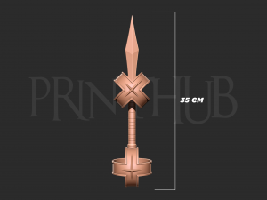 Sukuna Cursed Tool Weapon - Jujutsu Kaisen Model Cetak 3D