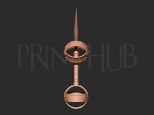 Sukuna Cursed Tool Weapon - Jujutsu Kaisen Model Cetak 3D