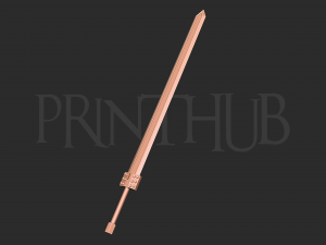 Guts Raider Sword Cosplay Berserk 3D 프린트 모델