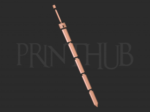 Guts Raider Sword Cosplay Berserk 3D 프린트 모델