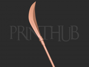 Maki Zenin Pole arm Spear from Jujutsu Kaisen Modello di stampa 3D