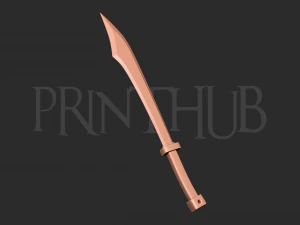 Jujutsu Kaisen - Jet Black Shadow Sword Megumi Fushiguro 3D Print Model