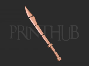 Jujutsu Kaisen - Jet Black Shadow Sword Megumi Fushiguro 3D Print Model