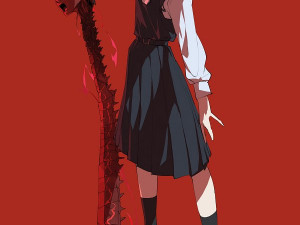 Chainsaw man Yoru Spinal Cord Sword Cosplay 3D Print Model
